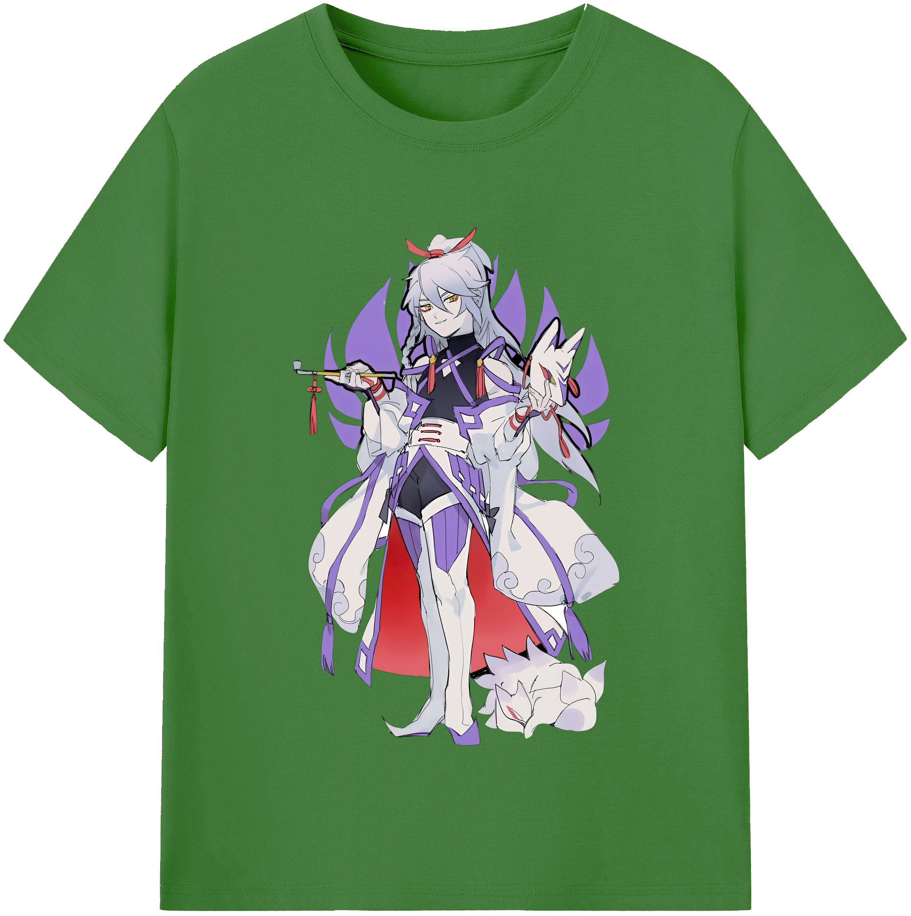 （画像用） 妖怪ウォッチ Yo-kai Watch レディースカジュアルプリントTシャツ（綿100％）